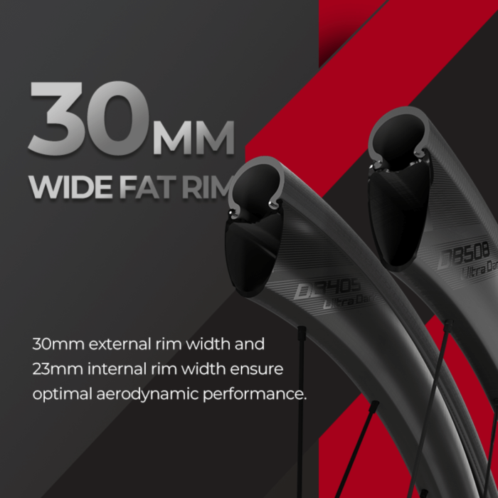 EXAR Carbon Fiber Wheelset UltraDark Series 2024