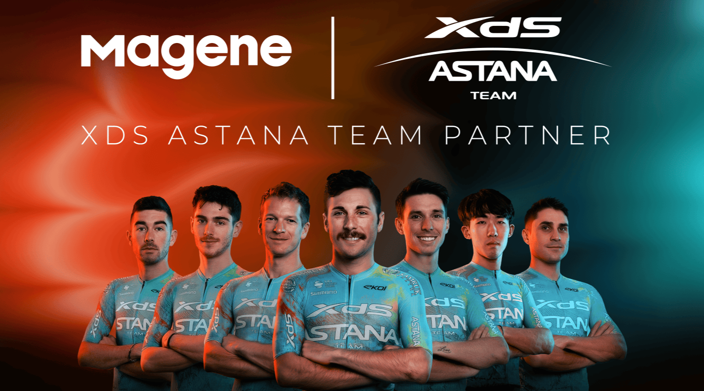 Magene Joins XDS Astana Team as Official WorldTour Partner