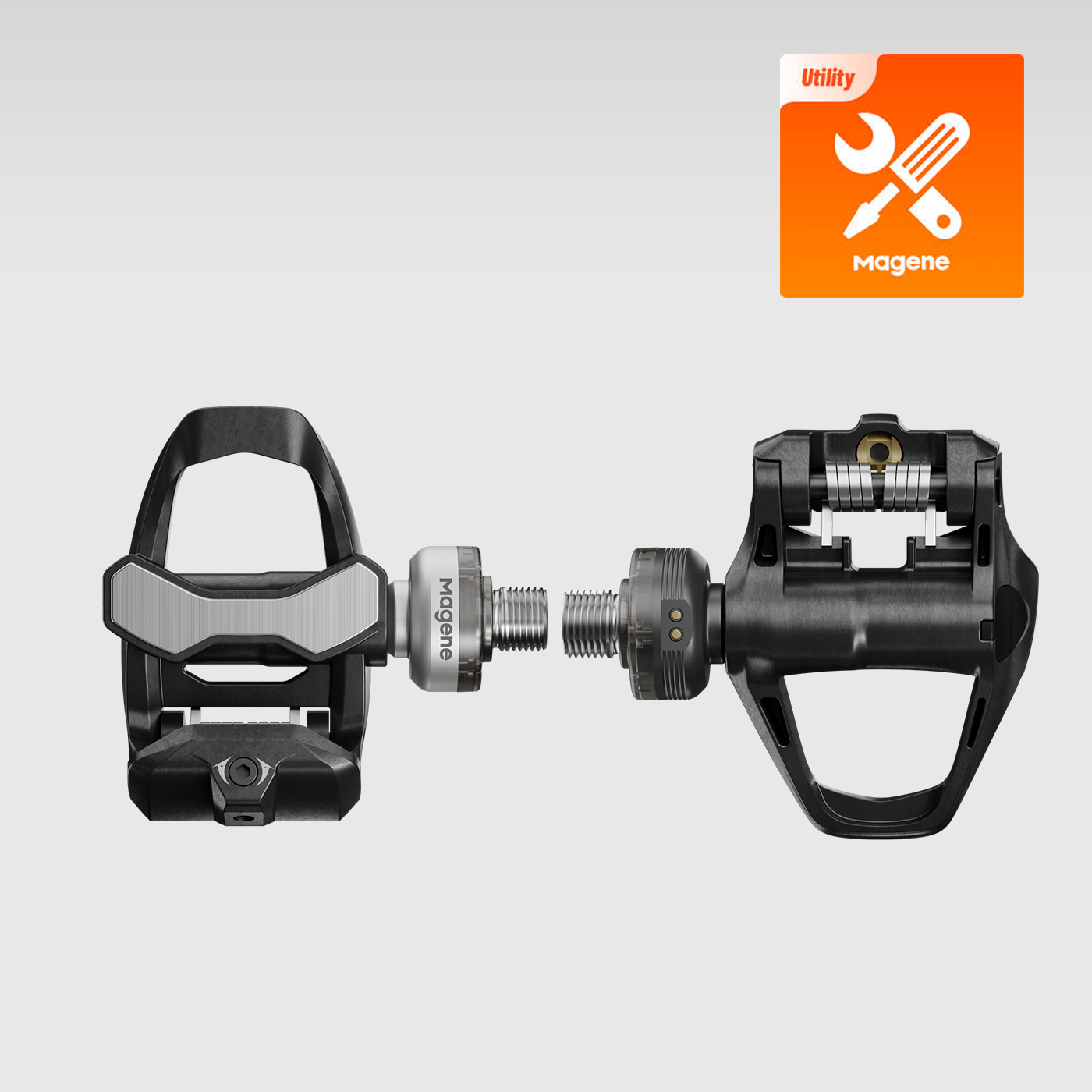 Magene P715  Pedal-based Power Meter for Accurate Cycling Performance Tracking (Black)