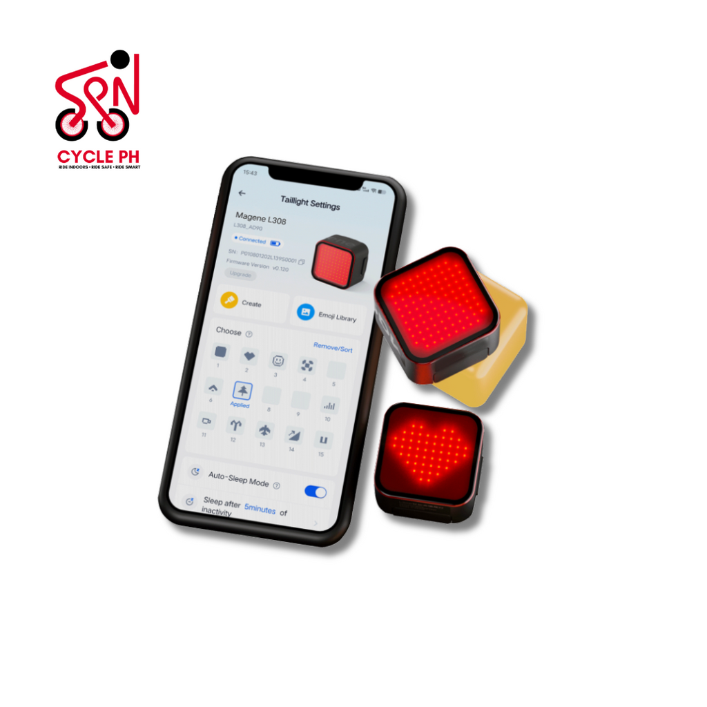 Magene L308 Intelligent Expression Tail Light (Seatpost/Saddle)