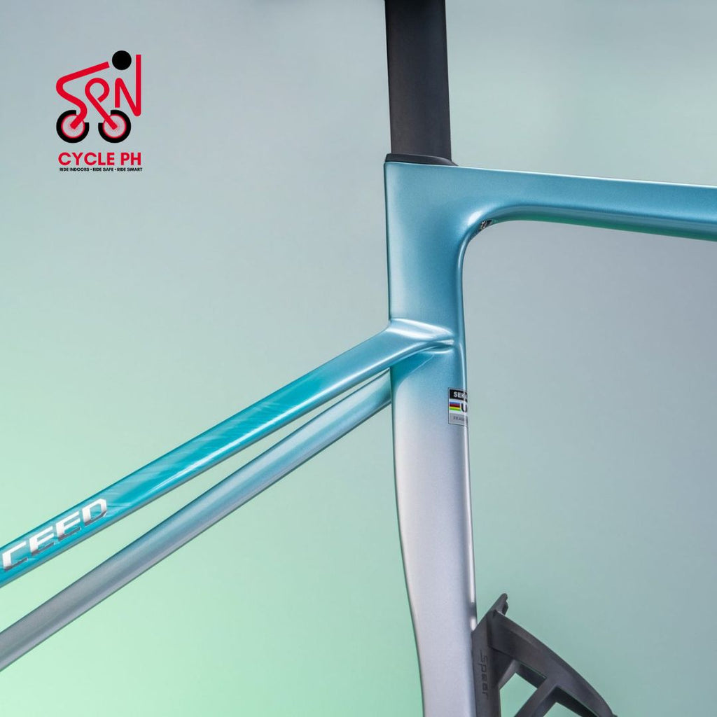 SEKA Exceed Ice Lake Blue Frameset 2025