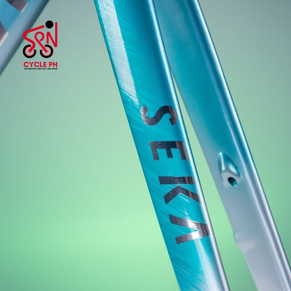 SEKA Exceed Ice Lake Blue Frameset 2025