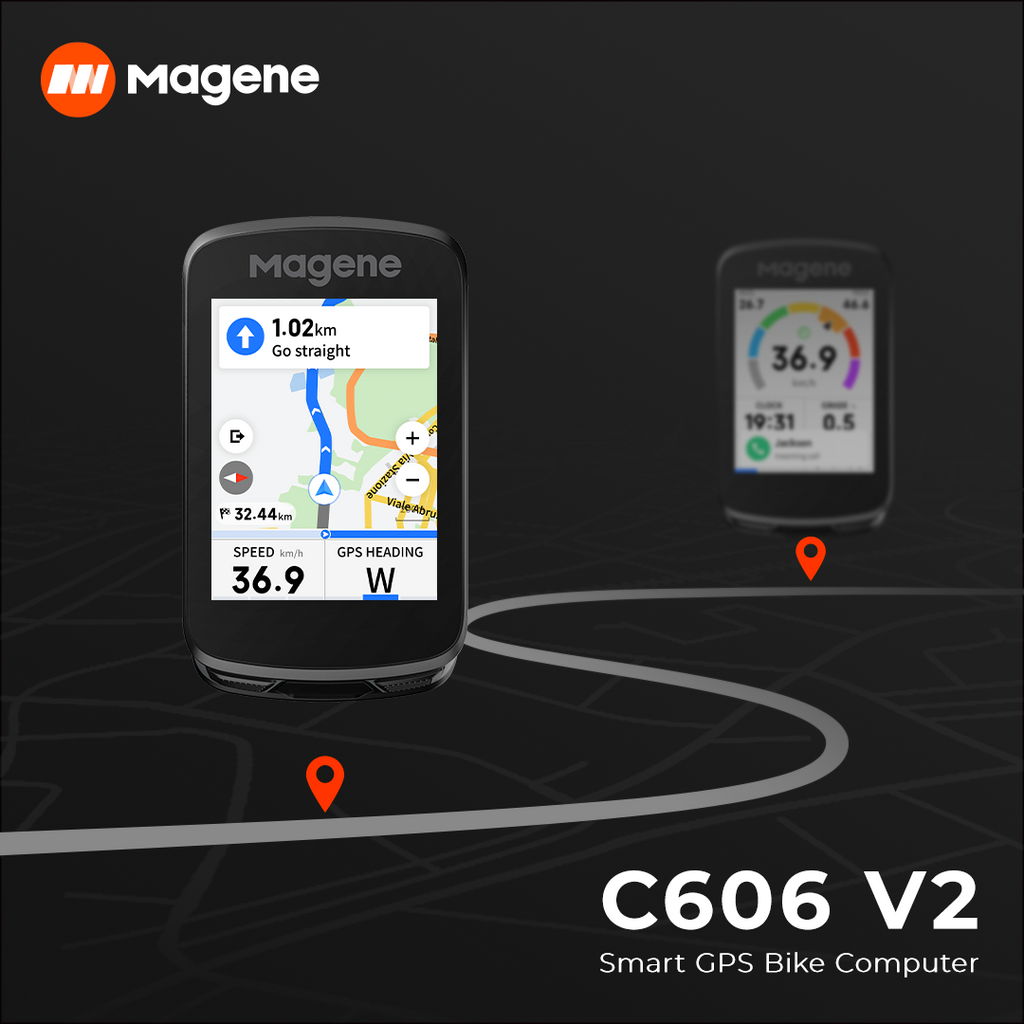 Magene C606 V2 Smart GPS Bike Computer