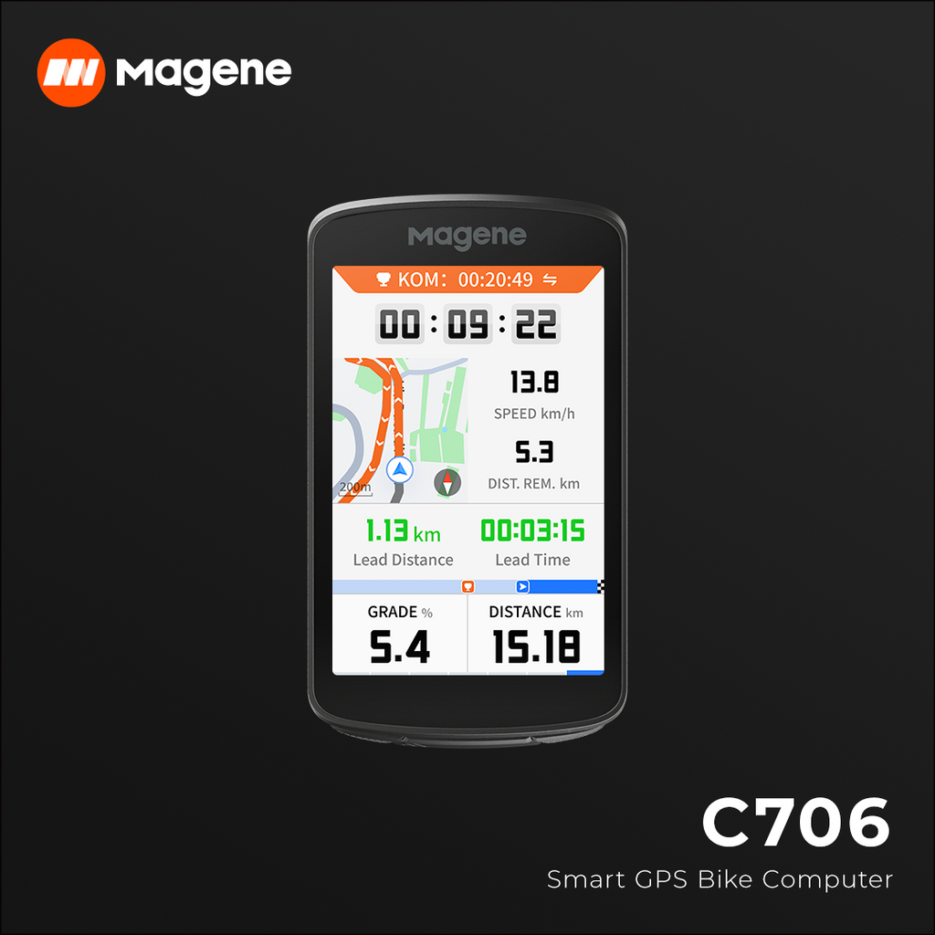 Magene C706 Smart GPS Bike Computer