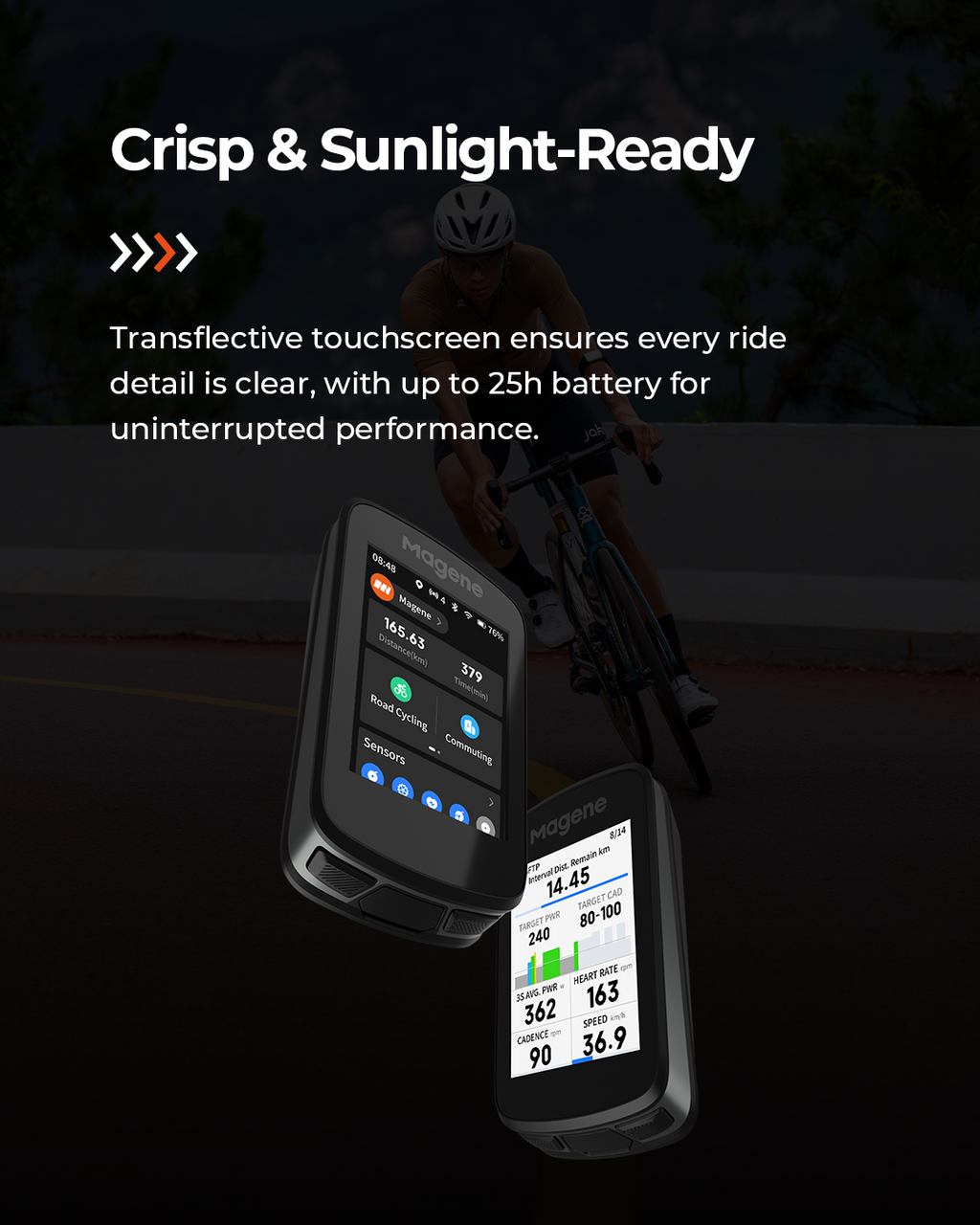 Magene C606 Pro Smart GPS Bike Computer