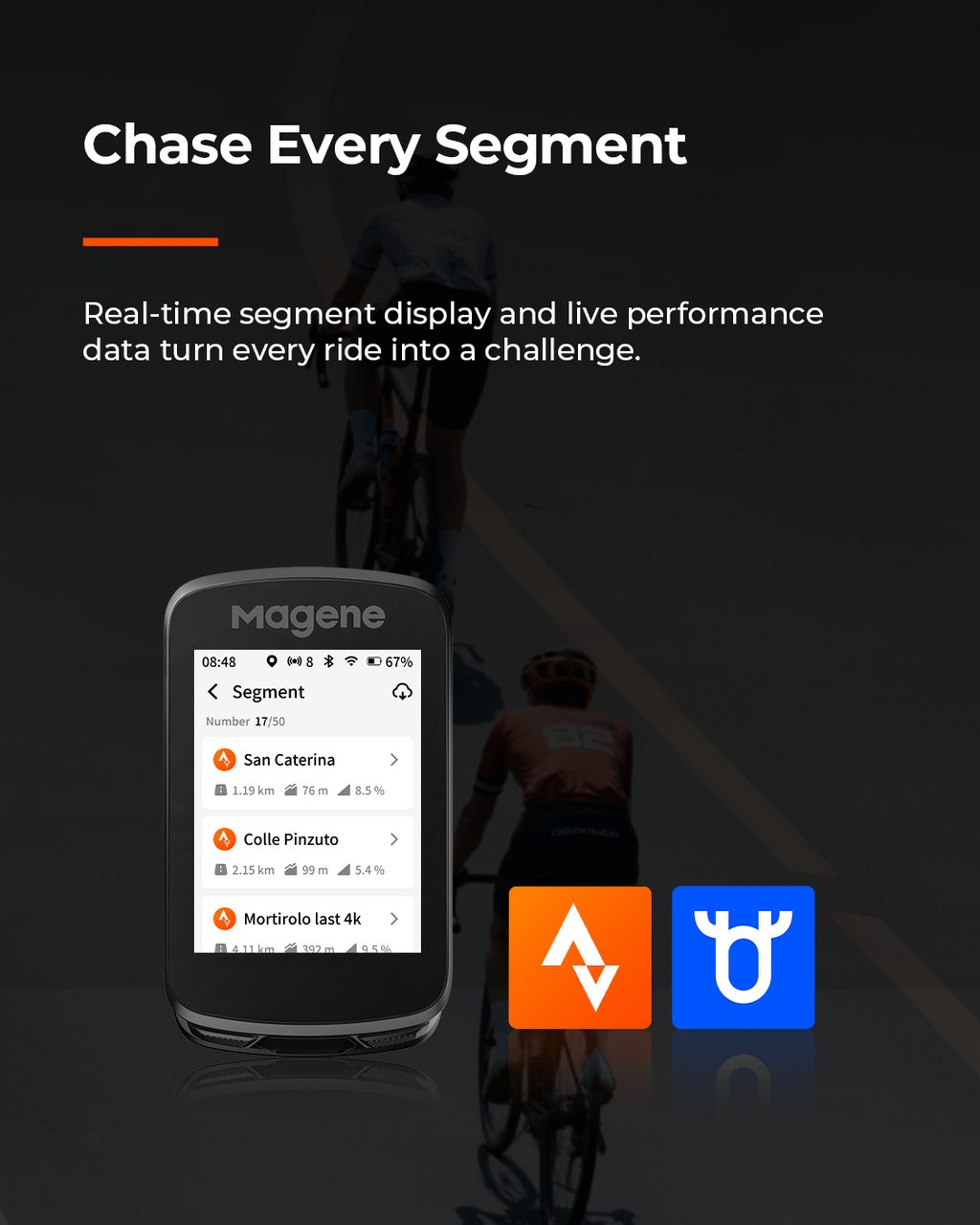 Magene C606 V2 Smart GPS Bike Computer