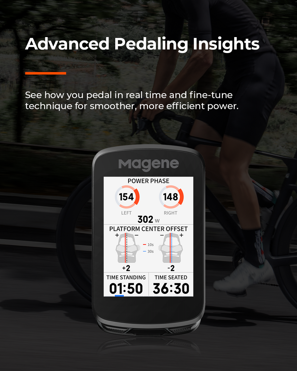 Magene C606 V2 Smart GPS Bike Computer