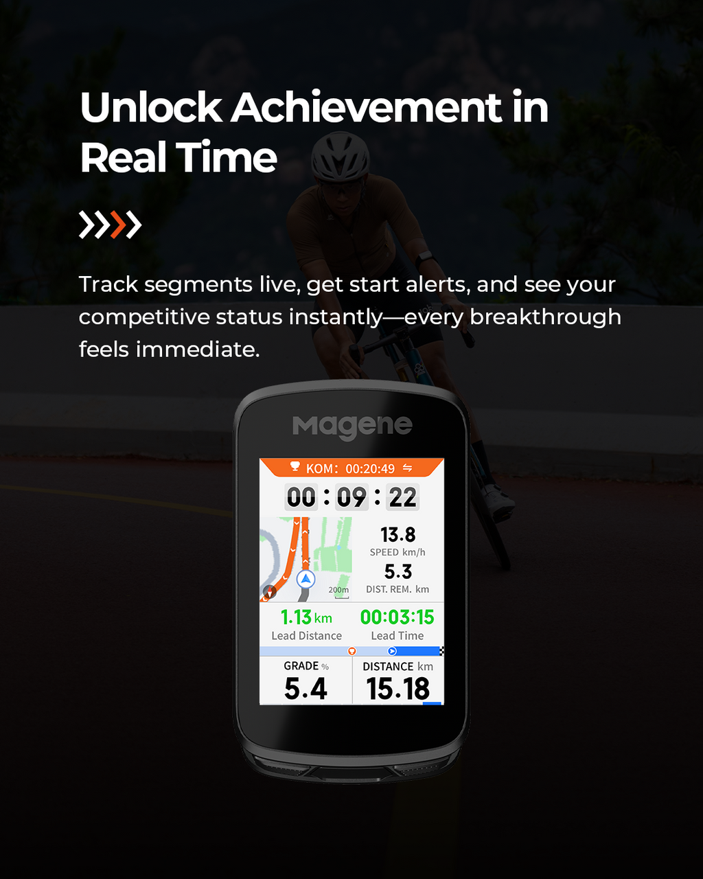 Magene C606 Pro Smart GPS Bike Computer