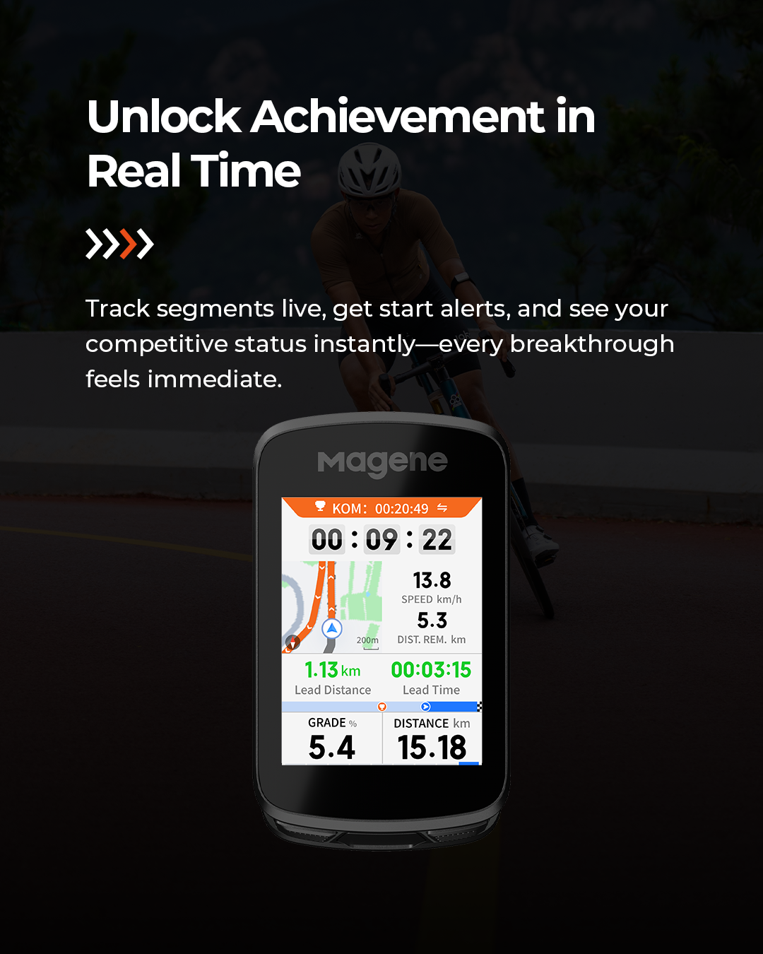 Magene C606 Pro Smart GPS Bike Computer
