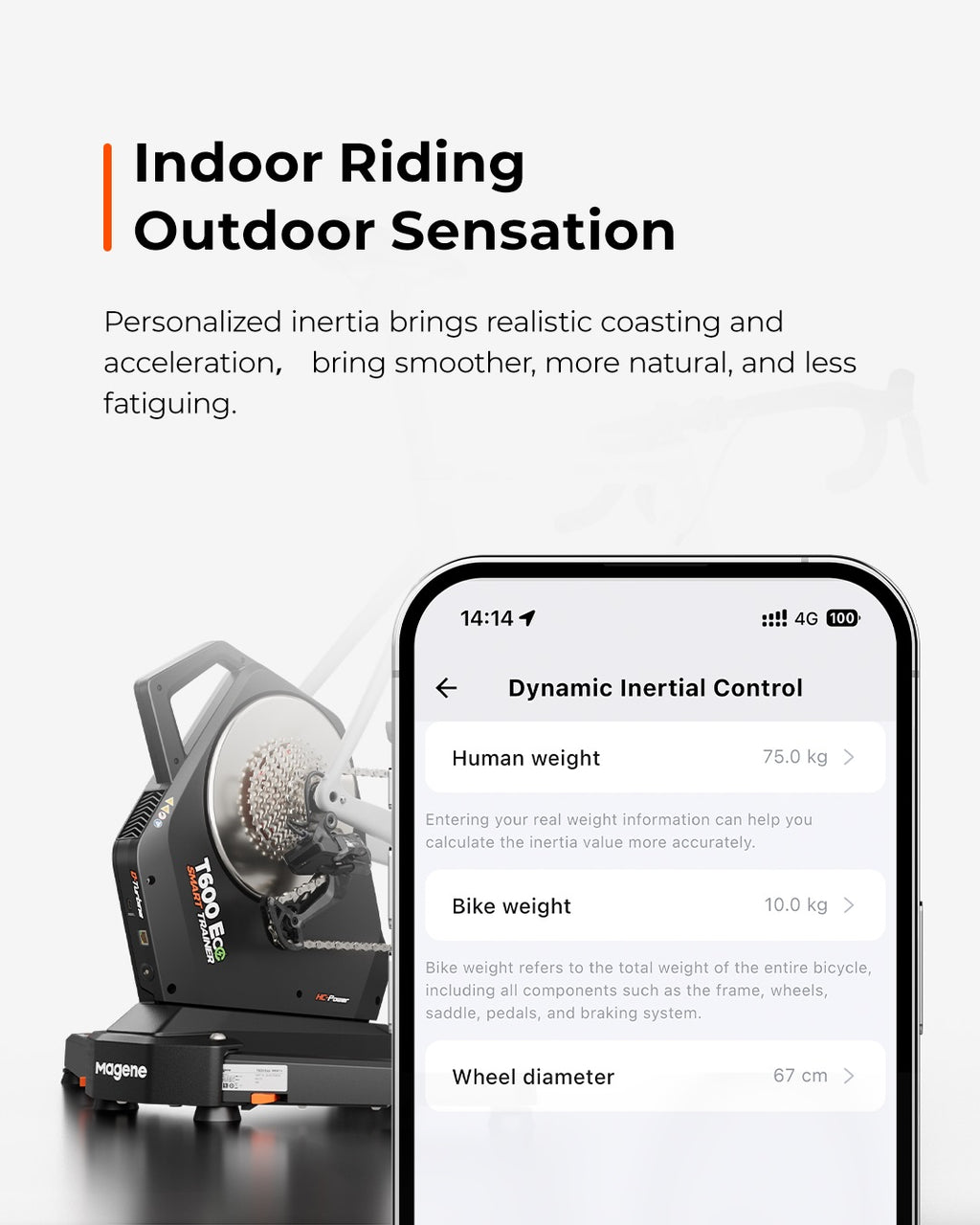 Magene T600 Eco Smart Trainer