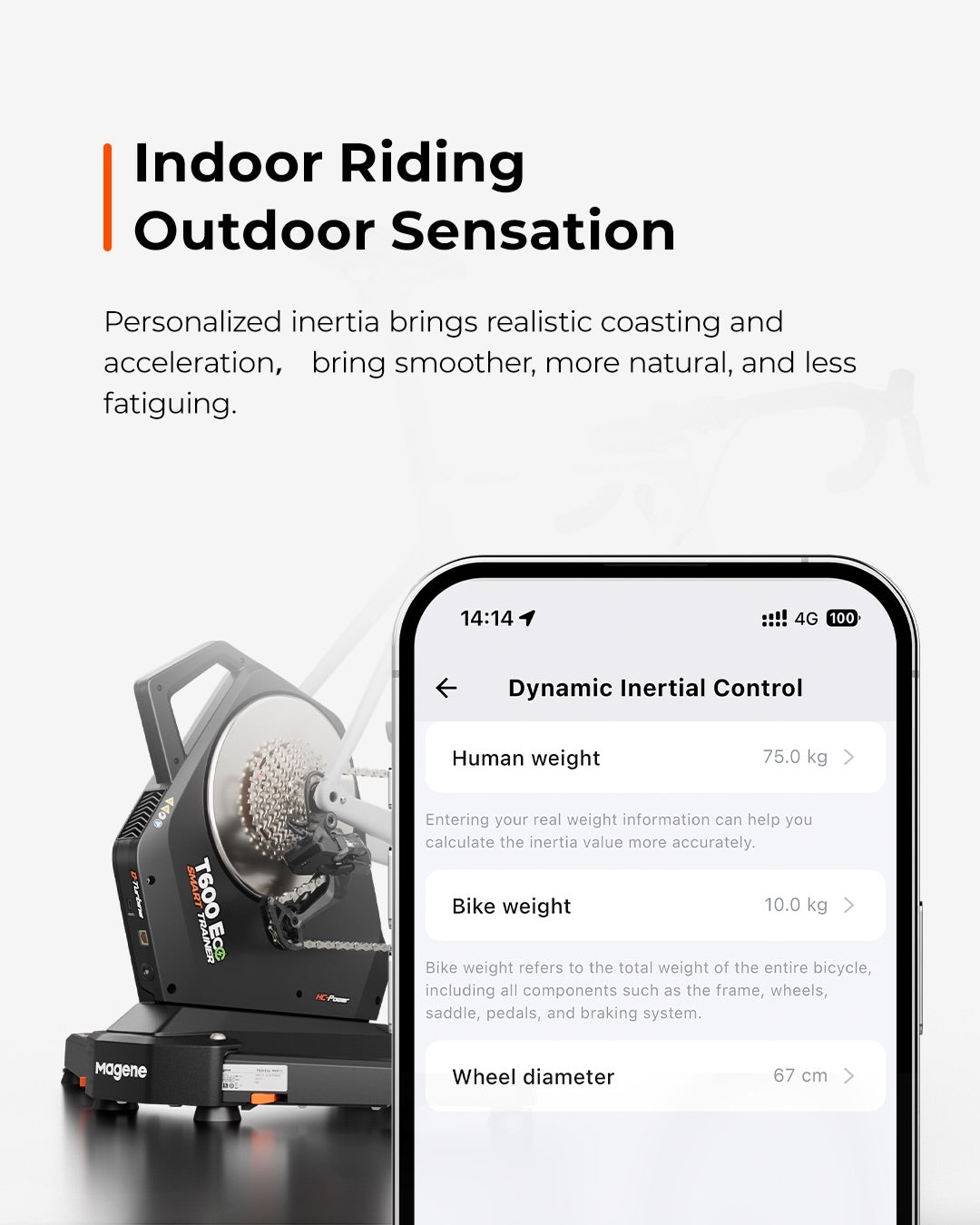 Magene T600 Eco Smart Trainer