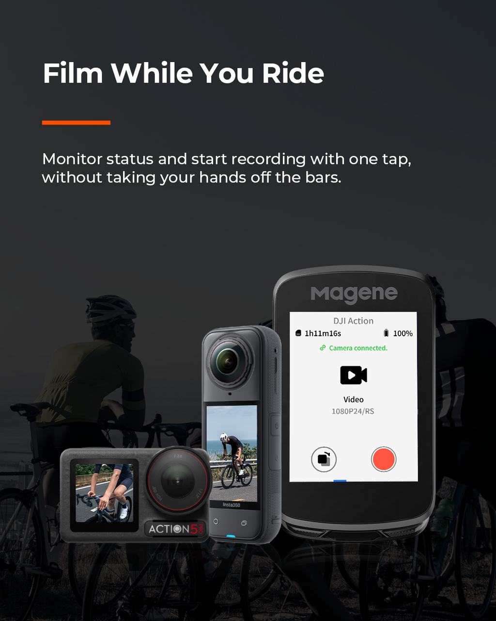 Magene C606 V2 Smart GPS Bike Computer