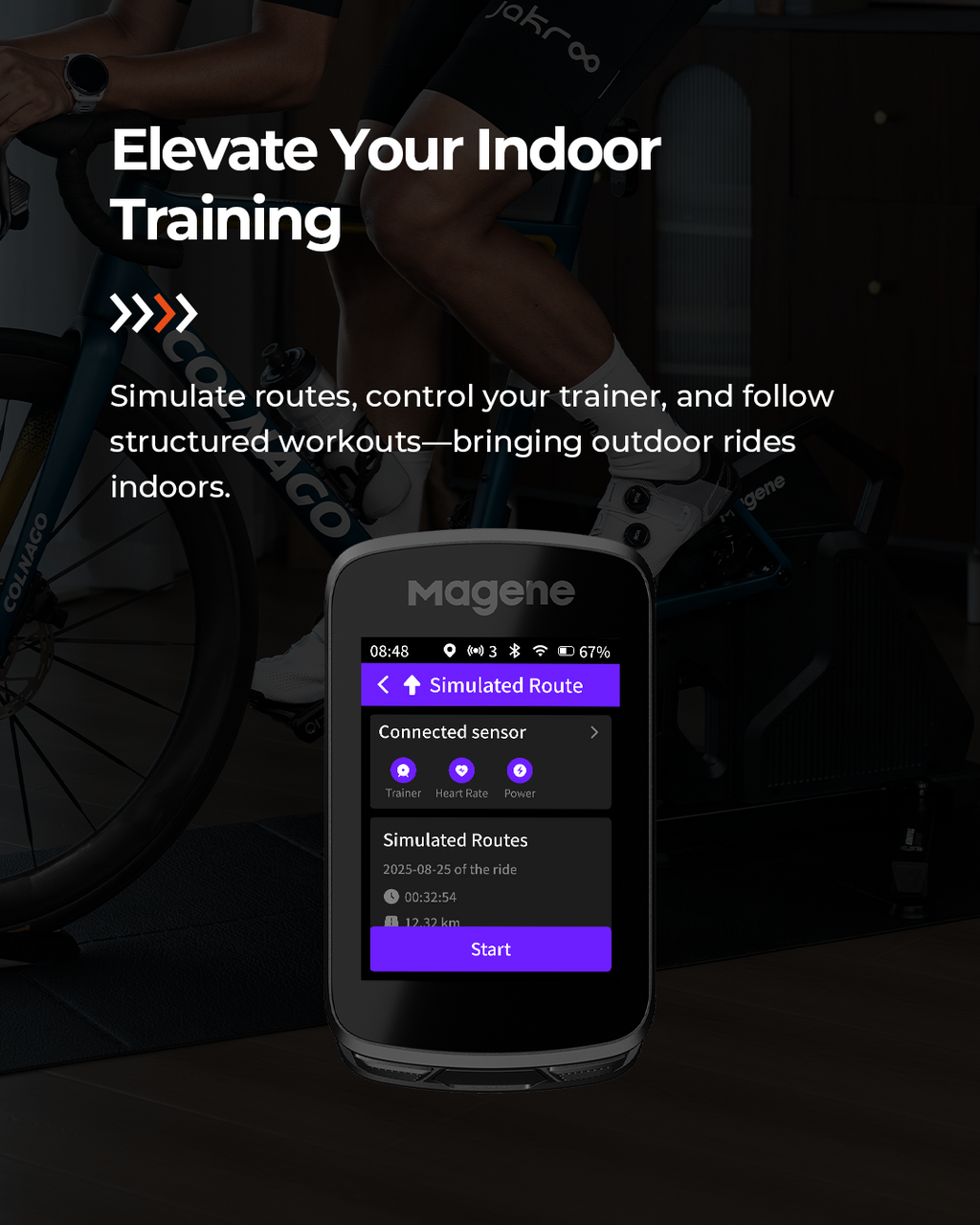 Magene C606 Pro Smart GPS Bike Computer