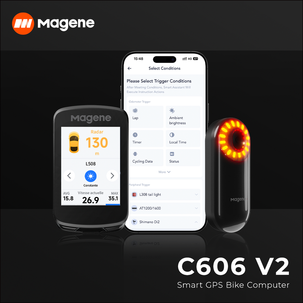 Magene C606 V2 Smart GPS Bike Computer
