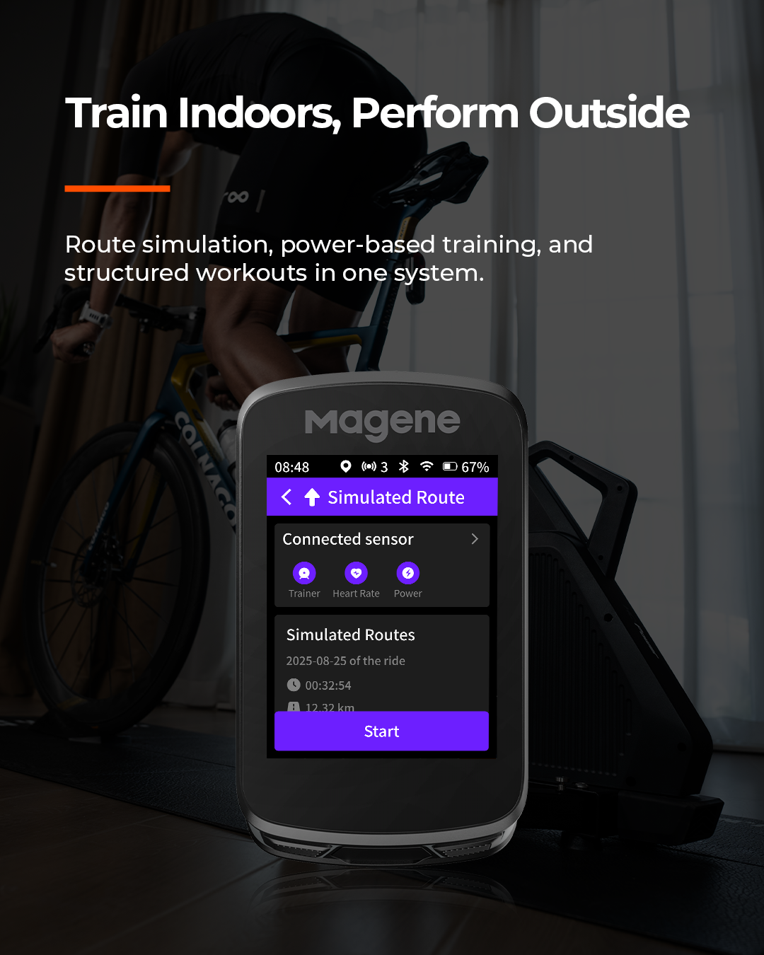 Magene C606 V2 Smart GPS Bike Computer
