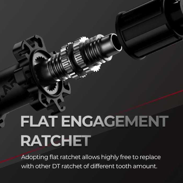 EXAR Carbon Fiber Wheelset UltraDark Series 2024