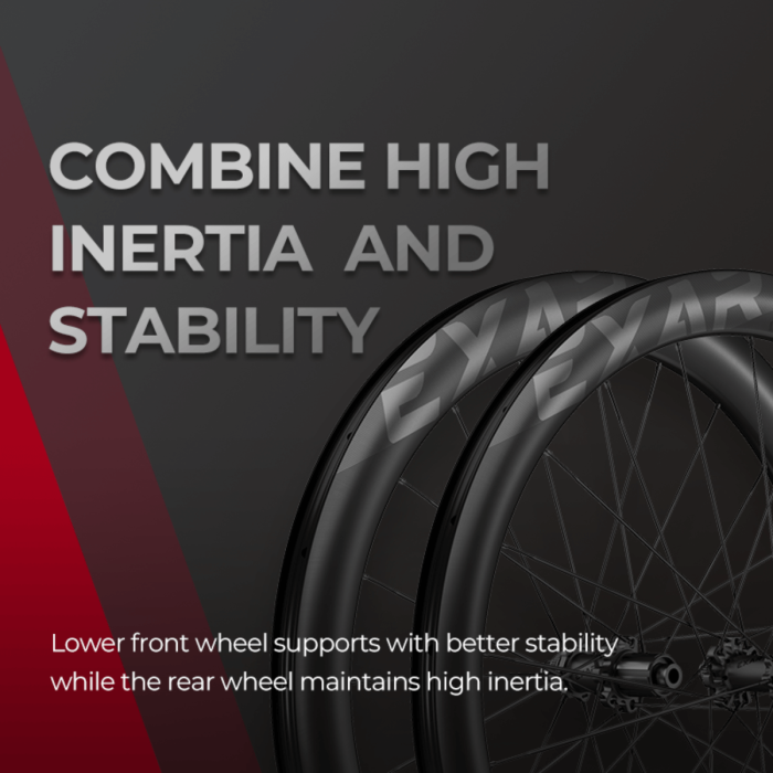 EXAR Carbon Fiber Wheelset UltraDark Series 2024