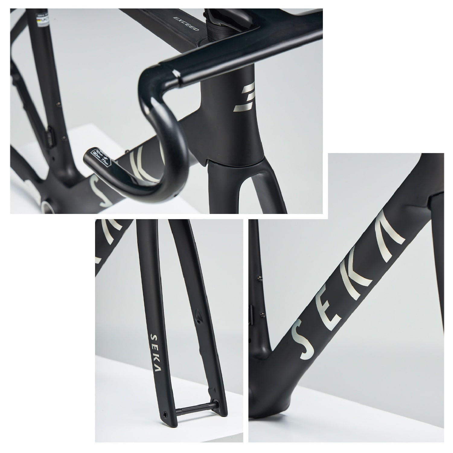 SEKA Exceed RDC Frameset (Charcoal Matte Black)