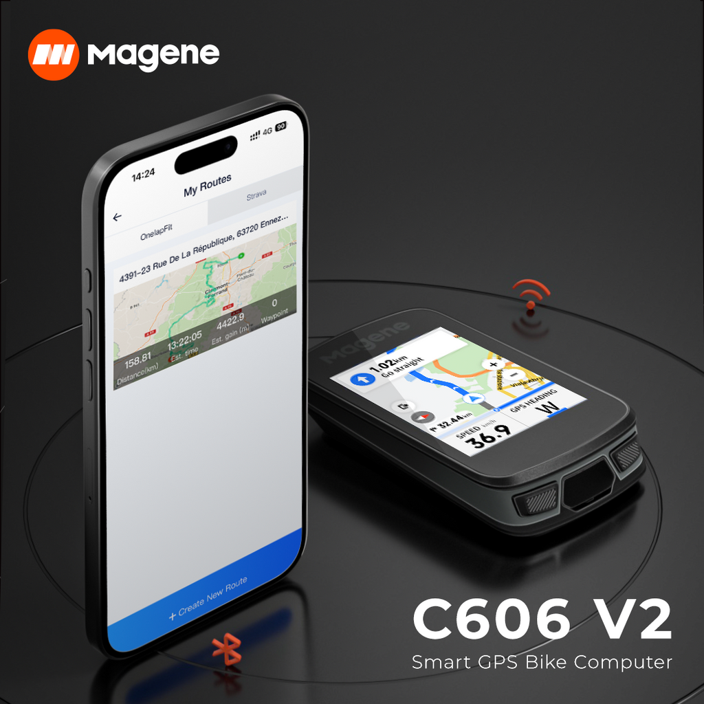 Magene C606 V2 Smart GPS Bike Computer