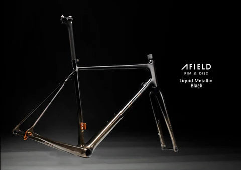 SEKA Afield Disc Frameset (Liquid Metallic Black)