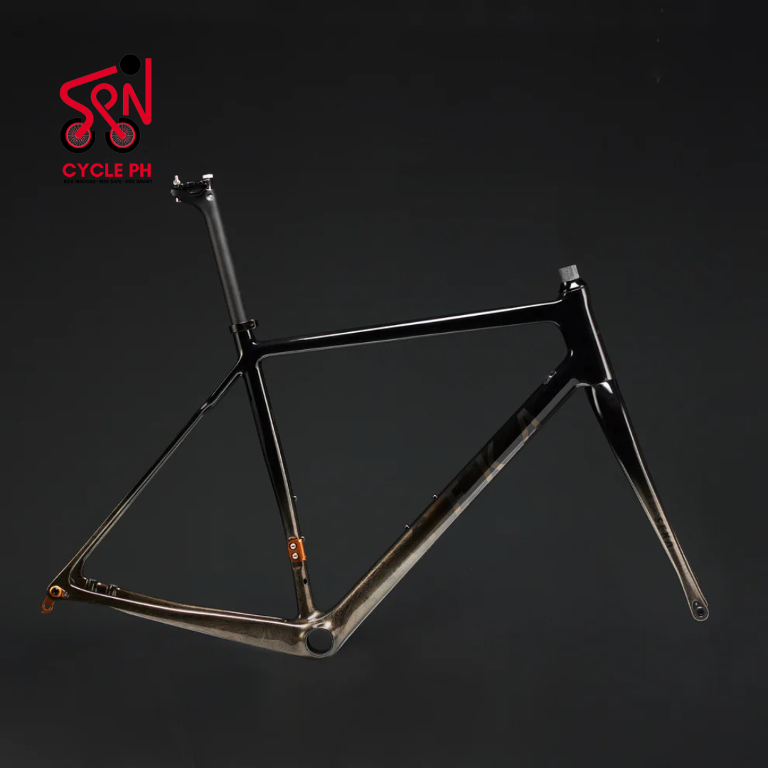 SEKA Afield Disc Frameset (Liquid Metallic Black)