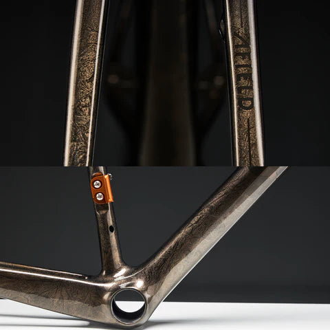 SEKA Afield Disc Frameset (Liquid Metallic Black)